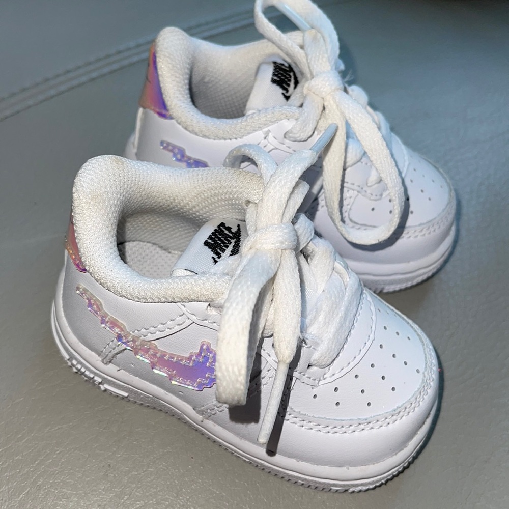 Baby Nike Reflective Air Force Ones